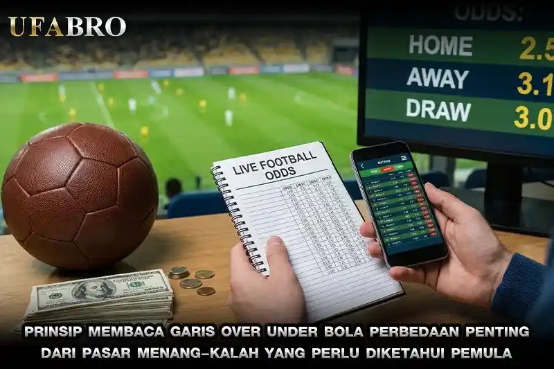 Prinsip Membaca Garis Over Under Bola Perbedaan Penting dari Pasar