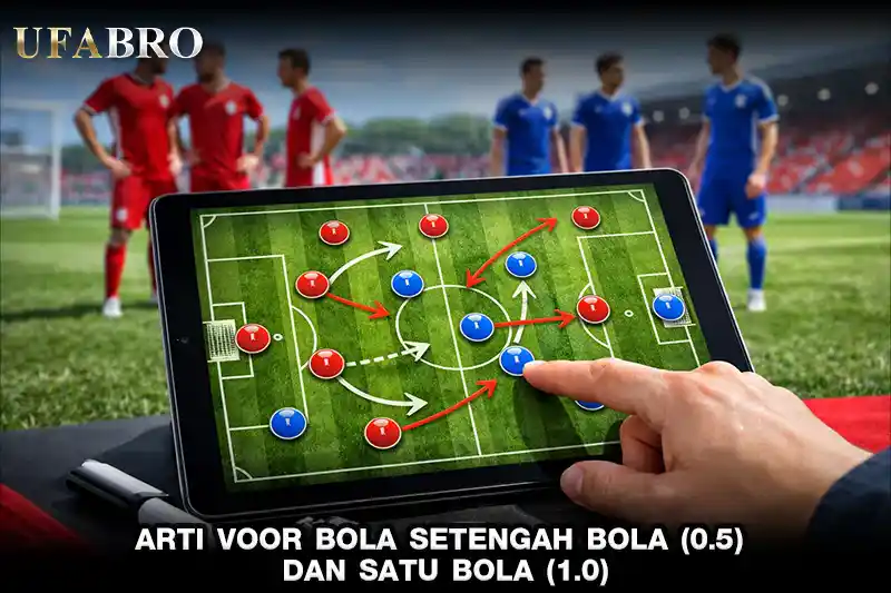 Arti Voor Bola Setengah Bola 0.5 dan Satu Bola 1.0
