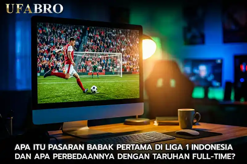 Apa Itu Pasaran Babak Pertama di Liga 1 Indonesia dan Apa Perbedaannya dengan Taruhan Full Time